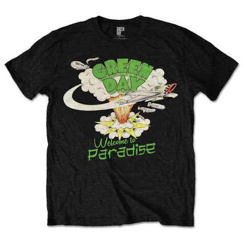 Green Day - Welcome to Paradise Black Men's T-shirt
