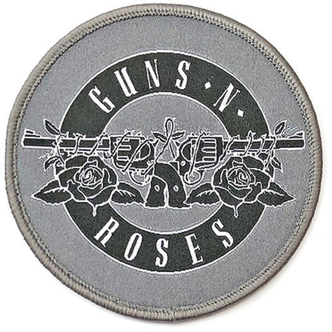 Guns 'N' Roses - White Circle Logo Woven Patch