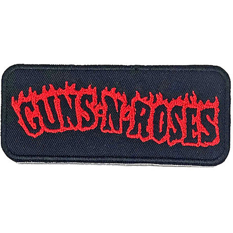 Guns 'N' Roses - Flames Woven Patch