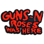 Guns 'N' Roses - Was Here Cutout Woven Patch