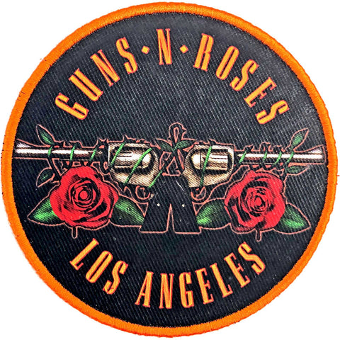 Guns 'N' Roses - Los Angeles Orange Logo Woven Patch