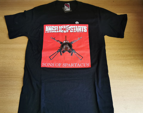 Angelic Upstarts - Sons of Spartacus Black Men's T-shirt