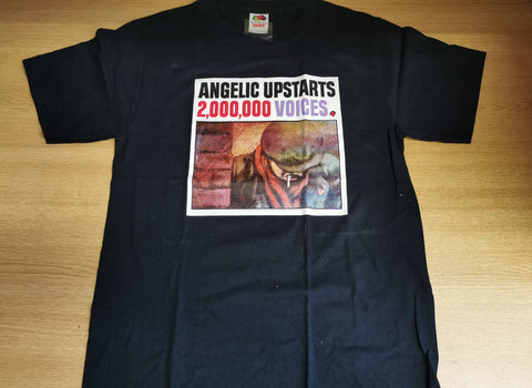 Angelic Upstarts - 2,000,000 Voices Black Men's T-shirt