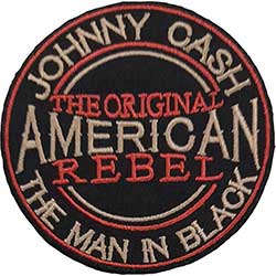 Johnny Cash - American Rebel Woven Patch