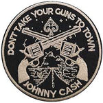 Johnny Cash - Don't Take Your Guns Woven Patch