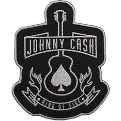 Johnny Cash - Guitar  Woven Patch