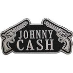 Johnny Cash - Guns Woven Patch