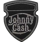 Johnny Cash - Metallic Shield Woven Patch
