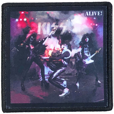 KISS - Alive Album Woven Patch