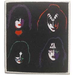 KISS - 4 Heads Woven Patch