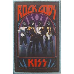 KISS - Rock Gods Woven Patch