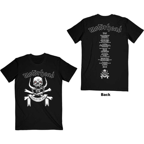 Motorhead - March or Die Lyrics Men's T-shirt
