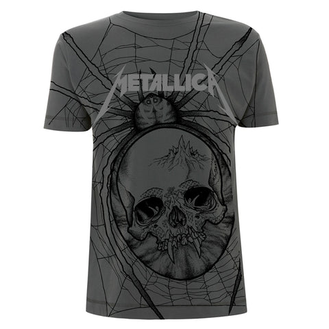 SPIDER (ALL OVER) - Mens Tshirts (METALLICA)