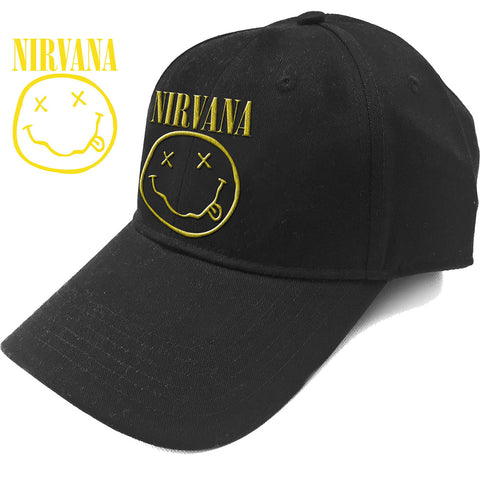 Nirvana - Smiley baseball Cap