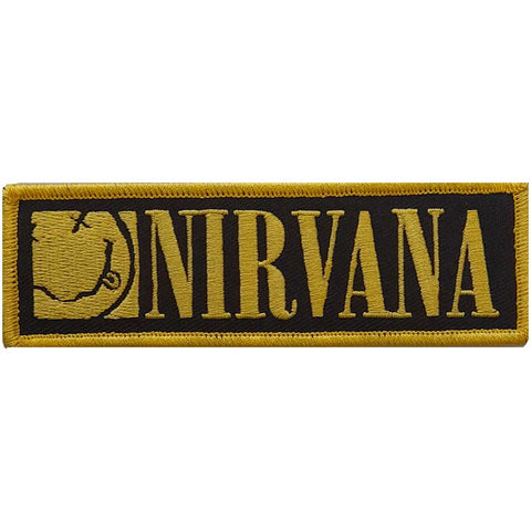 Nirvana - Logo & Smiley Woven Patch