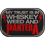 Pantera - Whiskey Woven Patch