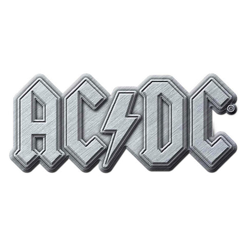 AC/DC - Metal Logo Pin Badge