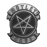 Motley Crue - Pentagram Pin Badge