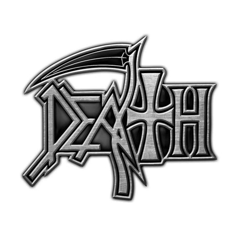 Death - Logo Pin Badge