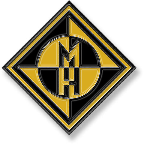 Machine Head - Yellow Diamond Logo Pin Badge
