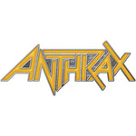 Anthrax - Yellow Logo Pin Badge