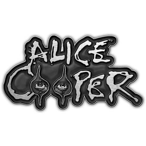 Alice Cooper - Eyes Enameled Pin Badge