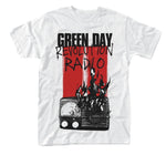 RADIO COMBUSTION - Mens Tshirts (GREEN DAY)