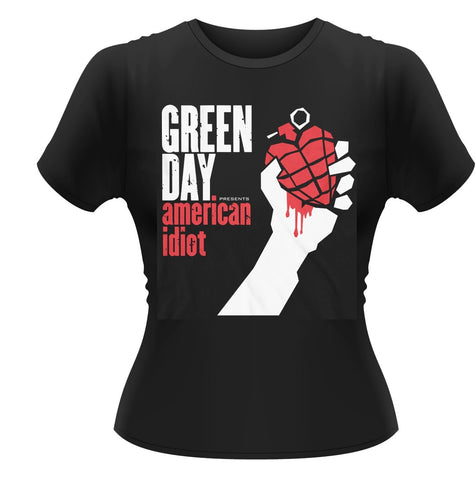 AMERICAN IDIOT - Womens Tops (GREEN DAY)