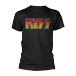 COLOUR GRADIENT LOGO - Mens Tshirts (KISS)