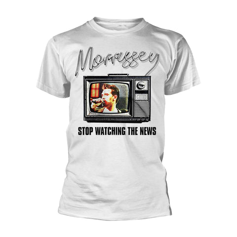 STOP WATCHING THE NEWS - Mens Tshirts (MORRISSEY)