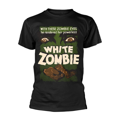 WHITE ZOMBIE - POSTER (BLACK) - Mens Tshirts (WHITE ZOMBIE)