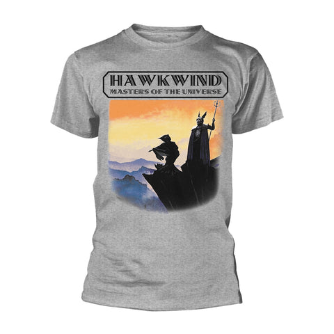 MASTERS OF THE UNIVERSE (GREY) - Mens Tshirts (HAWKWIND)