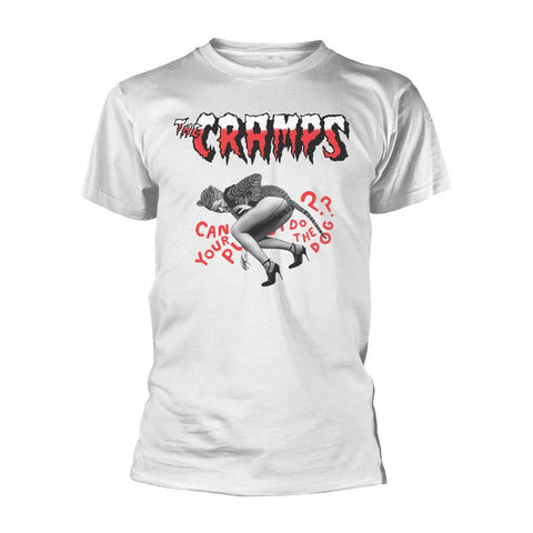 DO THE DOG (WHITE) - Mens Tshirts (CRAMPS, THE)