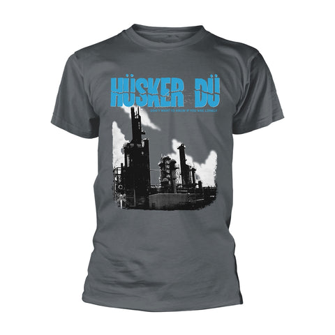 DON'T WANT TO KNOW IF YOU ARE LONELY (CHARCOAL) - Mens Tshirts (HUSKER DU)