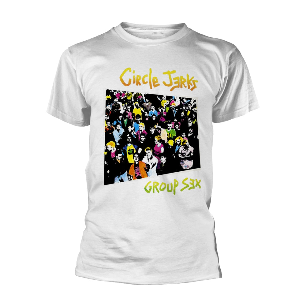 GROUP SEX (WHITE) - Mens Tshirts (CIRCLE JERKS) – Punk Rock Shop