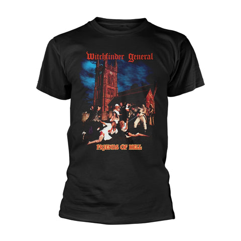 FRIENDS OF HELL - Mens Tshirts (WITCHFINDER GENERAL)