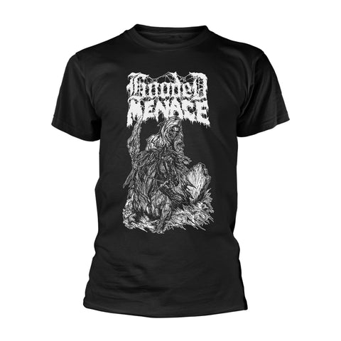 REANIMATED BY DEATH - Mens Tshirts (HOODED MENACE)