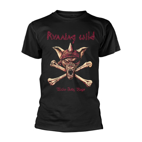 UNDER JOLLY ROGER (CROSSBONES) - Mens Tshirts (RUNNING WILD)