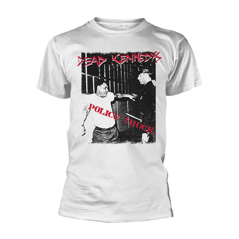 POLICE TRUCK (WHITE) - Mens Tshirts (DEAD KENNEDYS)