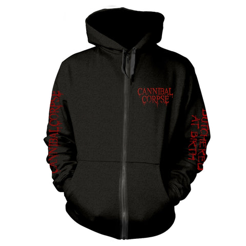 BUTCHERED AT BIRTH (EXPLICIT) - Mens Hoodies (CANNIBAL CORPSE)