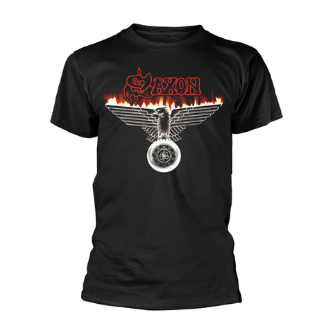 WHEELS OF STEEL - Mens Tshirts (SAXON)