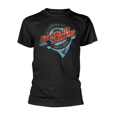 NIGHTINGALES & BOMBERS - Mens Tshirts (MANFRED MANN'S EARTH BAND)