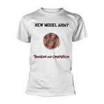 THUNDER AND CONSOLATION (WHITE) - Mens Tshirts (NEW MODEL ARMY)