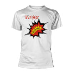 SMASH THE DISCOS (WHITE) - Mens Tshirts (BUSINESS, THE)