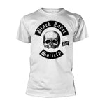 SKULL LOGO (WHITE) - Mens Tshirts (BLACK LABEL SOCIETY)