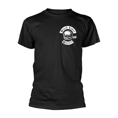 SKULL LOGO POCKET (BLACK) - Mens Tshirts (BLACK LABEL SOCIETY)