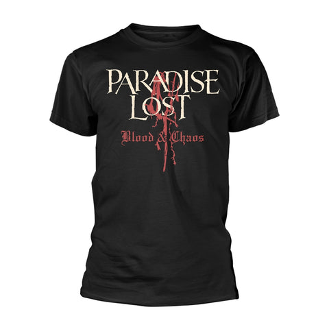 BLOOD AND CHAOS - Mens Tshirts (PARADISE LOST)