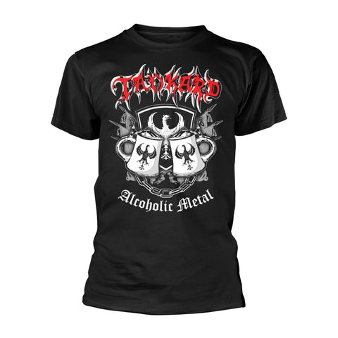 ALCOHOLIC METAL - Mens Tshirts (TANKARD)