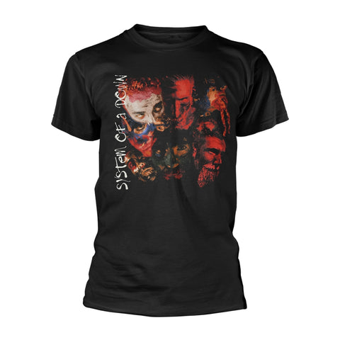 PAINTED FACES - Mens Tshirts (SYSTEM OF A DOWN)