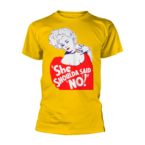 SHE SHOULDA SAID NO! - Mens Tshirts (SHE SHOULDA SAID NO!)